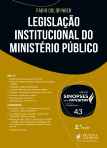 Legislação institucional do Ministério Público