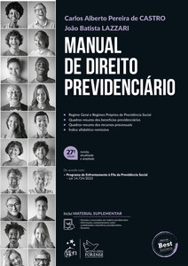 Manual de Direito Previdenciário - 27ª Edição 2024