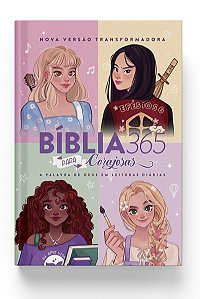 Bíblia 365 NVT, Leituras Diárias, Letra Regular, Capa Dura Corajosas 2: A palavra de Deus em leituras diárias