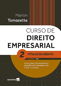 Curso de Direito Empresarial - Títulos de Crédito Vol.2 - 15ª Edição 2024