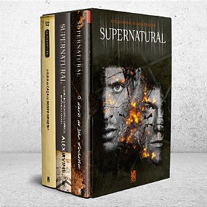 Coleção Supernatural - Edição Oficial de Colecionador - Box com 3 Livros