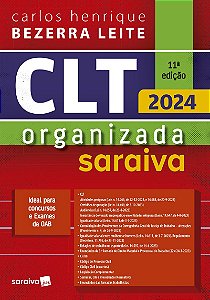 CLT Organizada Saraiva - 11ª Edição 2024