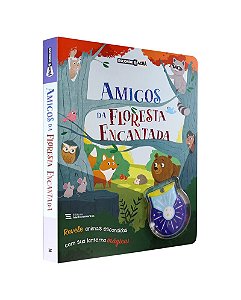 Amigos da Floresta Encantada: Revele animais escondidos com sua lanterna mágica!