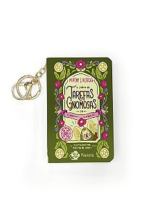 O diário de tarefas gnomosas do floreante viajante: Livro de bolso com chaveiro