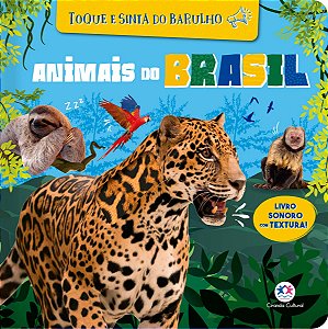 Animais do Brasil - Livro sonoro com textura