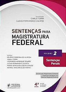Sentenças para Magistratura Federal - Volume 2 - Sentenças Penais - 4ª Edição (2026)
