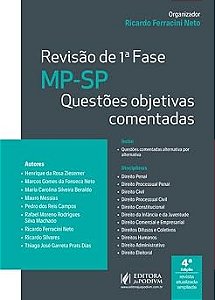 Revisão - 1ª Fase - MP SP - Questões Objetivas Comentadas - 4ª Edição (2026)