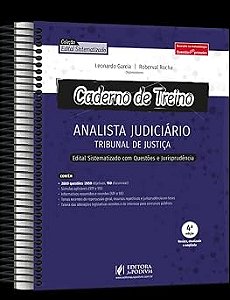 Caderno de Treino Analista Judiciário: Tribunal de Justiça - Edital Sistematizado com Questões e Jurisprudência (2026) juspodivm