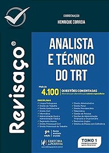 REVISAÇO - ANALISTA E TÉCNICO DO TRT - MAIS DE 4.100 QUESTÕES COMENTADAS (2026)