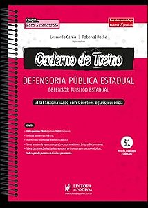 Caderno de Treino - Defensor Público Estadual - Edital Sistematizado com Questões e Jurisprudência (2026) Juspodivm