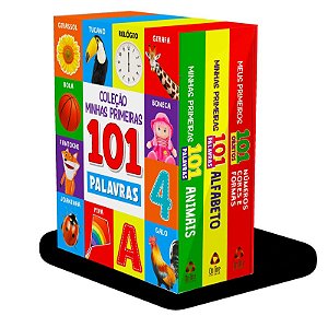 Coleção Minhas Primeiras 101 Palavras - Box com 3 Livrinhos