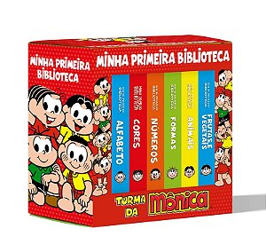 Box - Turma da Mônica Coleção Minha Primeira Biblioteca
