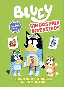 Bluey Livro de Atividades para Montar
