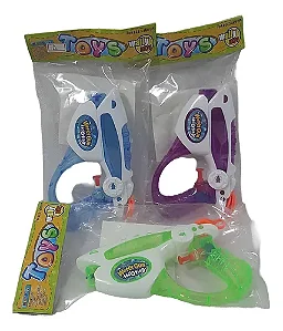 Pistola Lança Agua De Brinquedo Colorido Calor Verão Pistola - SORTIDA