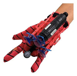 Luva Homem Aranha Brinquedo Infantil Lanca Teia Dardo Spider