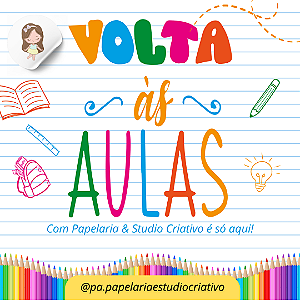 Etiqueta Escolar Kit Pequeno - 62 Unidades