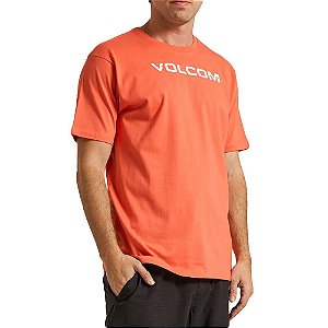 Camiseta Volcom Ripp Euro Masculina Vermelho Claro - Radical Place