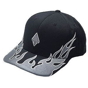 Boné MCD Aba Curva Snap Flexfit SM26 Black - Radical Place - Loja
