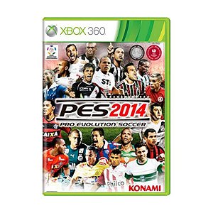 Jogo Pro Evolution Soccer 2014 (PES 14) - Xbox 360 - Mídia Física (USADO)
