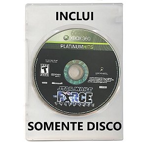 Jogo Star Wars The Force Unleashed - Xbox 360 - Retrocompatível - Mídia Física (SOMENTE DISCO)