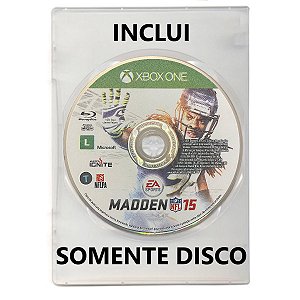 Jogo Madden NFL 15 - Xbox One - Mídia Física (SOMENTE DISCO)