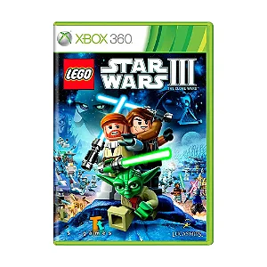 Jogo LEGO Star Wars III The Clone Wars - Xbox 360 - Retrocompatível - Mídia Física (USADO)