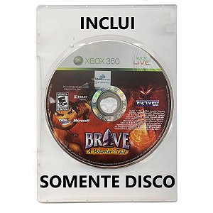 Jogo Brave A Warrior's Tale - Xbox 360 - Mídia Física (SOMENTE DISCO)