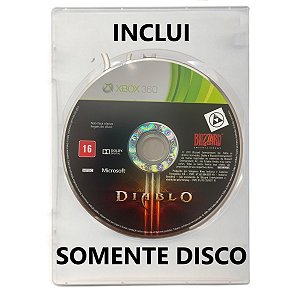 Jogo Diablo 3 - Xbox 360 - Mídia Física (SOMENTE DISCO)