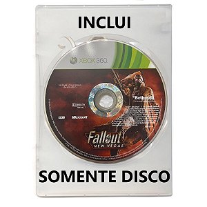 Jogo Fallout New Vegas - Xbox 360 - Retrocompatível - Mídia Física (SOMENTE DISCO)