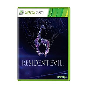 Jogo Resident Evil 6 - Xbox 360 - Mídia Física (USADO)