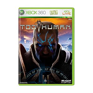 Jogo Too Human - Xbox 360 - Retrocompatível - Mídia Física (USADO)