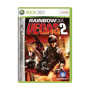 Jogo Tom Clancy's Rainbow Six Vegas 2 - Xbox 360 - Retrocompatível - Mídia Física (USADO)