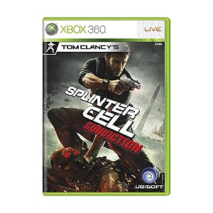 Jogo Tom Clancy's Splinter Cell Conviction - Xbox 360 - Retrocompatível - Mídia Física (USADO)