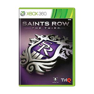 Jogo Saints Row The Third - Xbox 360 - Retrocompatível - Mídia Física (USADO)