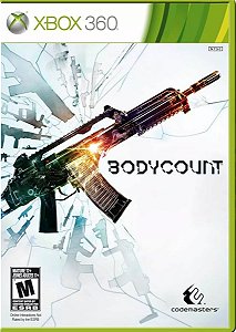 Jogo Bodycount - Xbox 360 - Mídia Física (USADO)