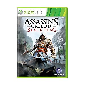 Jogo Assassin's Creed IV Black Flag - Xbox 360 - Retrocompatível - Mídia Física (USADO)