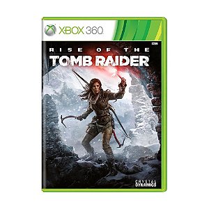 Jogo Rise of The Tomb Raider - Xbox 360 - Mídia Física (USADO)