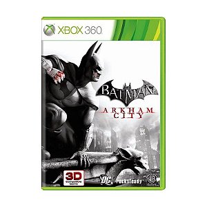 Jogo Batman Arkham City - Xbox 360 - Mídia Física (USADO)