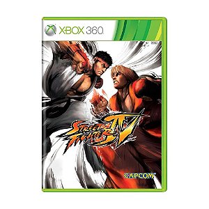 Jogo Street Fighter IV - Xbox 360 - Retrocompatível - Mídia Física (USADO)