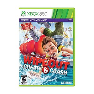 Jogo  -Wipeout create&crash Xbox 360 - Mídia Física (USADO)*************************
