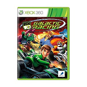 Jogo- Ben10 Galactic racing-Xbox 360 - Mídia Física (USADO)