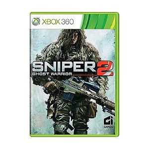 Jogo -Sniper2 Ghost Warrior- Xbox 360 - Mídia Física (USADO)