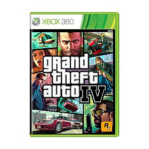 Jogo Grand Theft Auto IV (GTA 4) - Xbox 360 - Retrocompatível - Mídia Física (USADO)