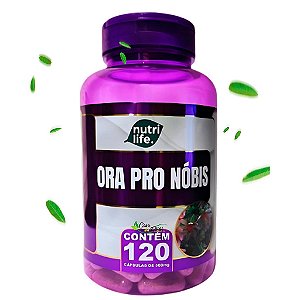 Ora Pró Nobis Nutri Life - 120 Cápsulas - 500 MG