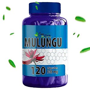 Mulungu Natu Ervas - 120 Cápsulas - 500 MG