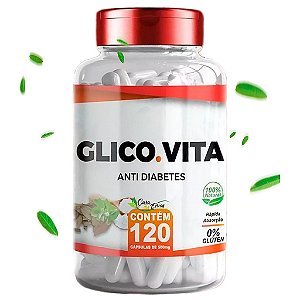 Glico Vita Natu Ervas - 120 Cápsulas - 500 MG