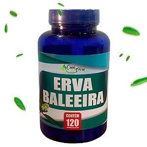 Erva Baleeira Natuviva - 120 Cápsulas - 500 MG