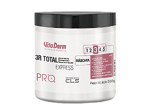 Pro Máscara SOS Capilar 3R Total Express 500gr - Vita Derm