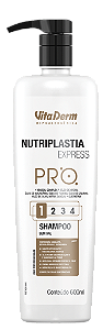 Pro Shampoo Nutriplastia SOS Capilar Expres 600ml - Vita Derm