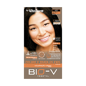 COLORAÇÃO VITA DERM BIO-V 4.0 CASTANHO MÉDIO